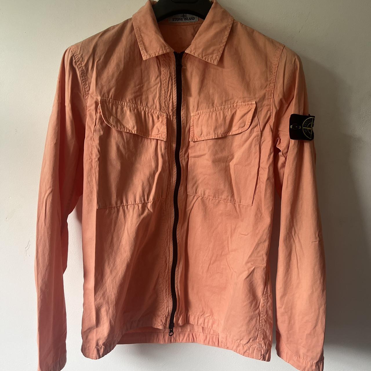 Stone island coral jacket on sale