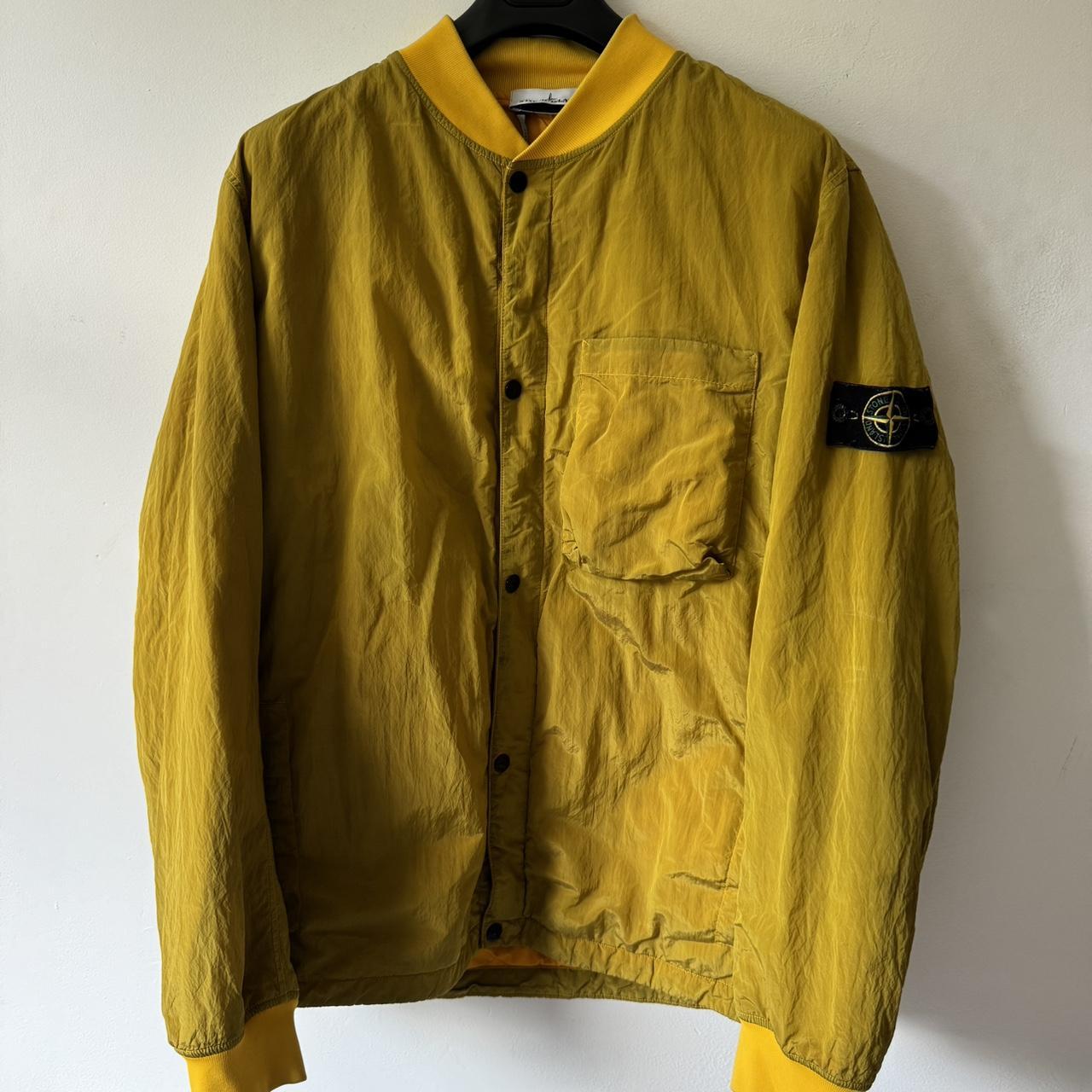 Stone Island SS 18 Gold Reversible Nylon Metal. Depop