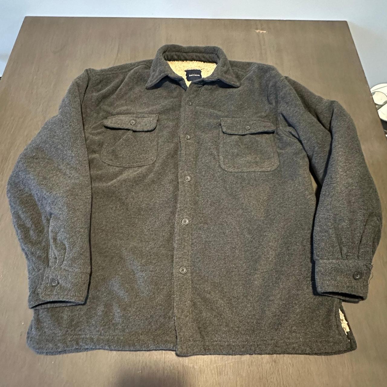 Basic Editions Men's Jacket - Grey - L – Basic Ed… - image 1
