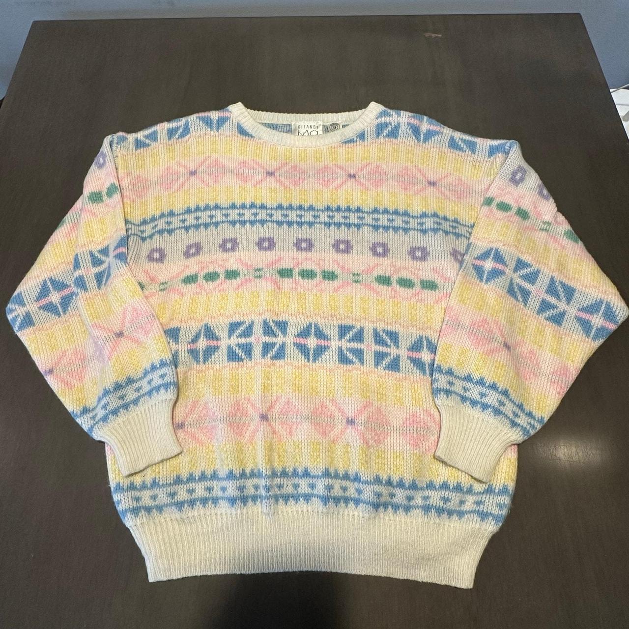 Gitano Women's Sweater - Multi - M – Gitano Vinta… - image 1