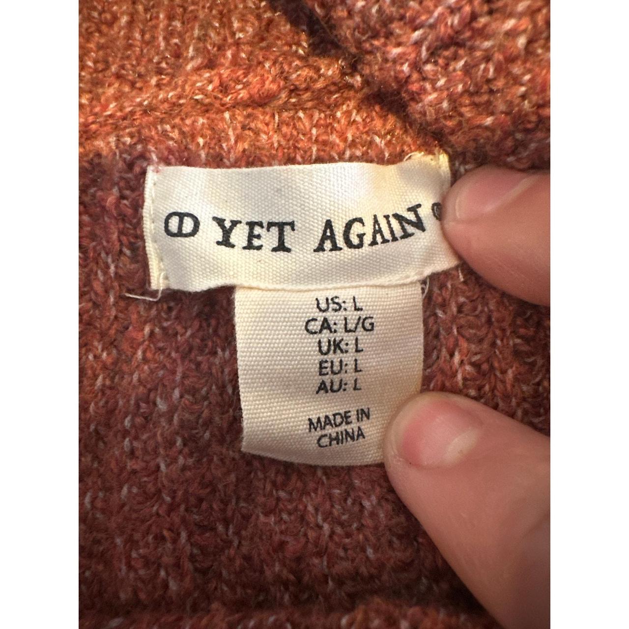 Women's Sweater - Red - L – Yet Again Size Large … - image 4