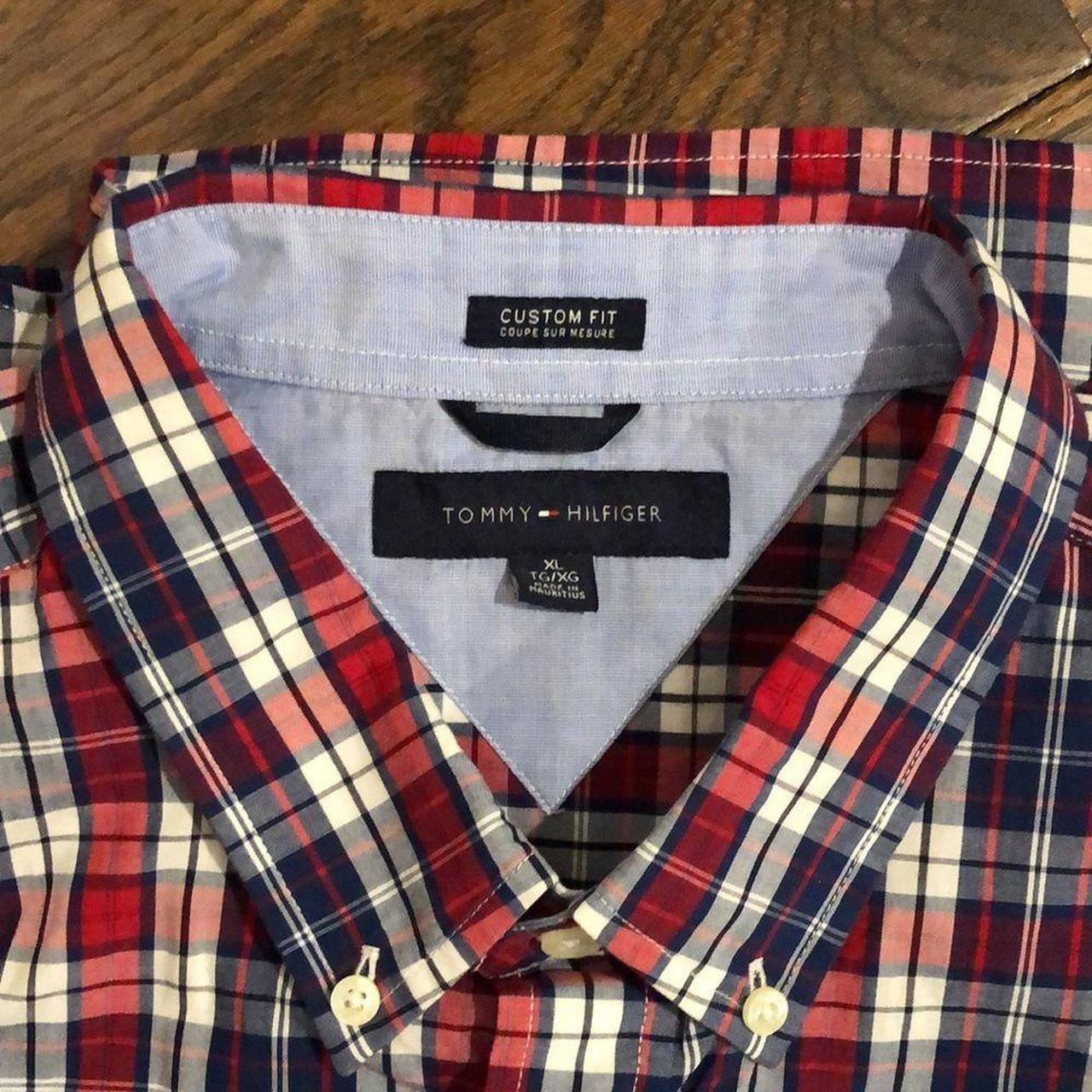 Tommy hilfiger custom fit hotsell coupe sur mesure shirt