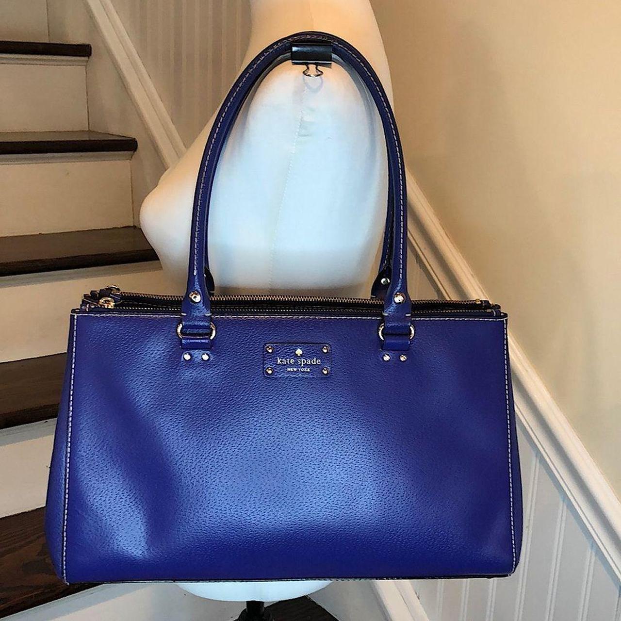 Royal blue kate spade on sale purse