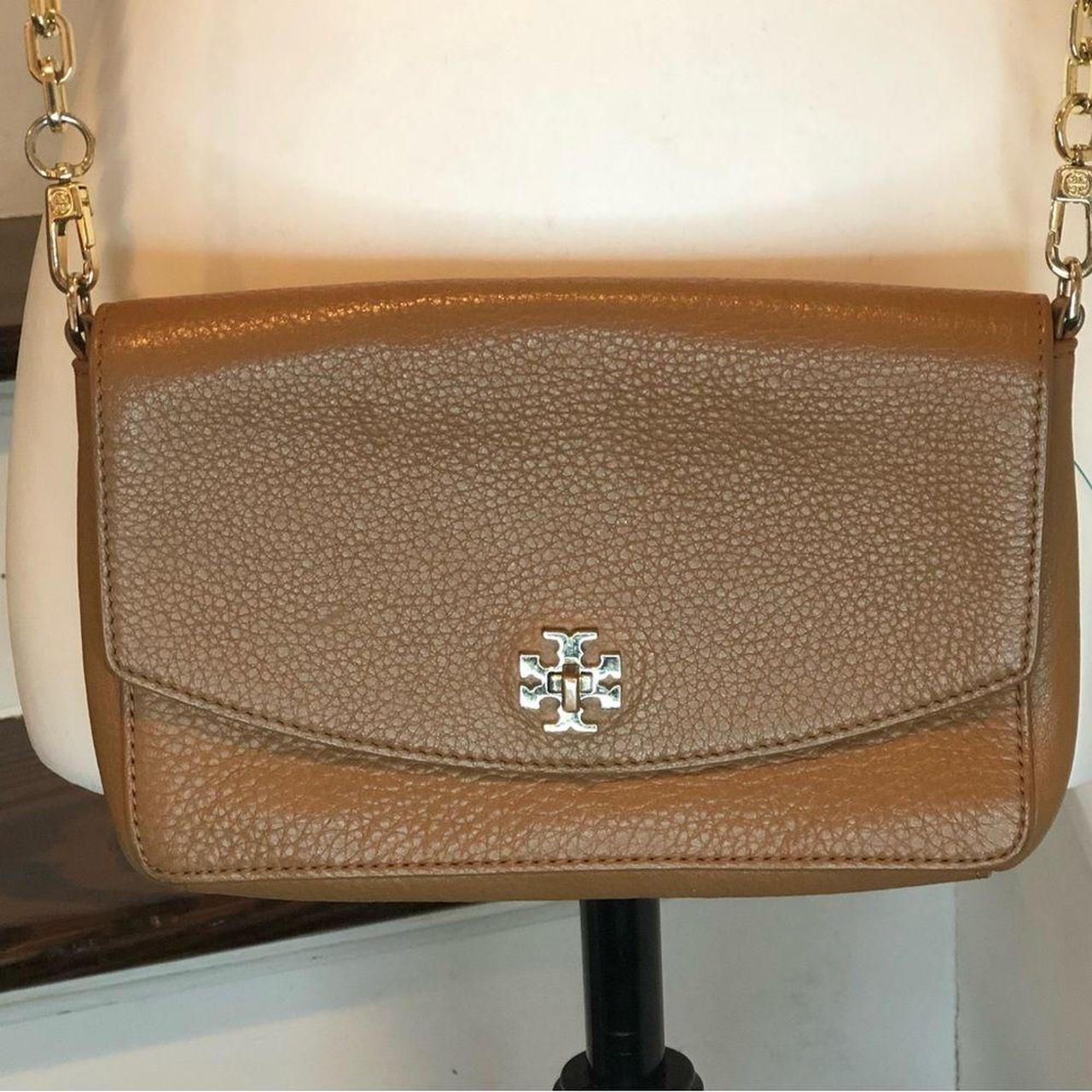 Tory Burch Robinson Small Leather Tote In Brown | ModeSens