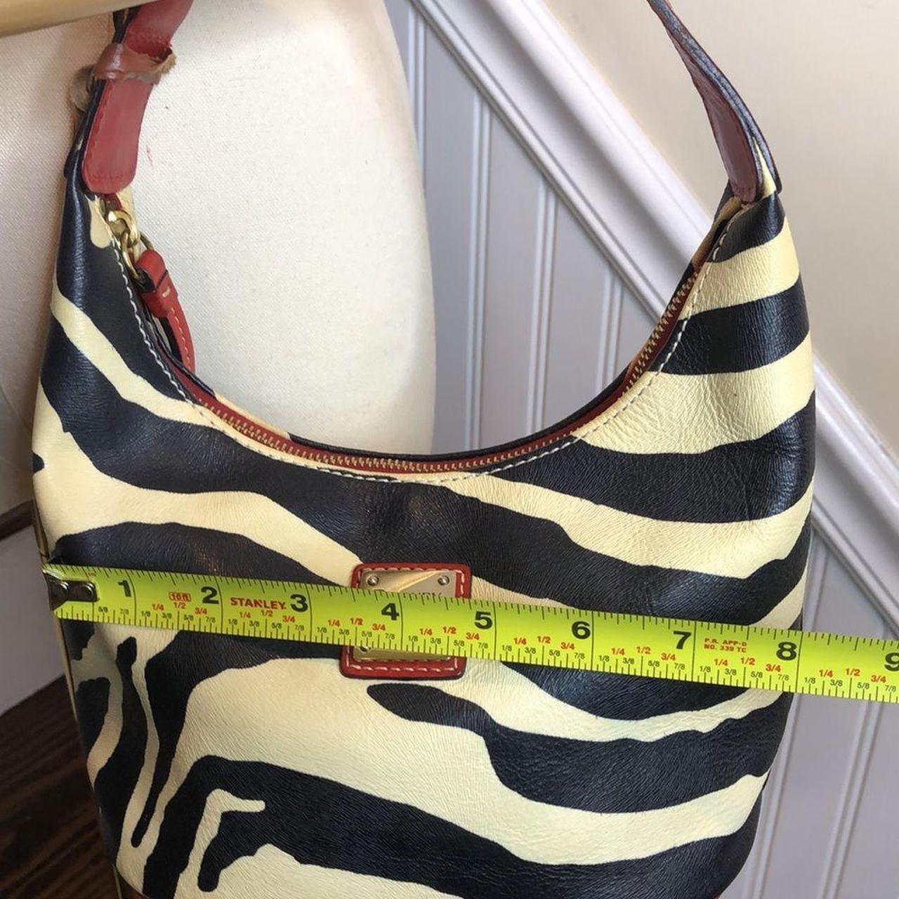 Zebra print dooney and bourke online purse