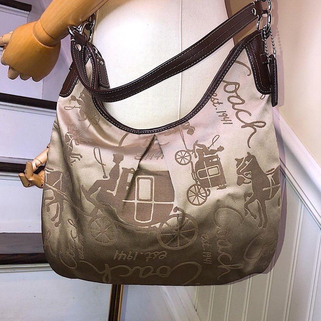 Coach Horse and Carriage Shoulder Bag