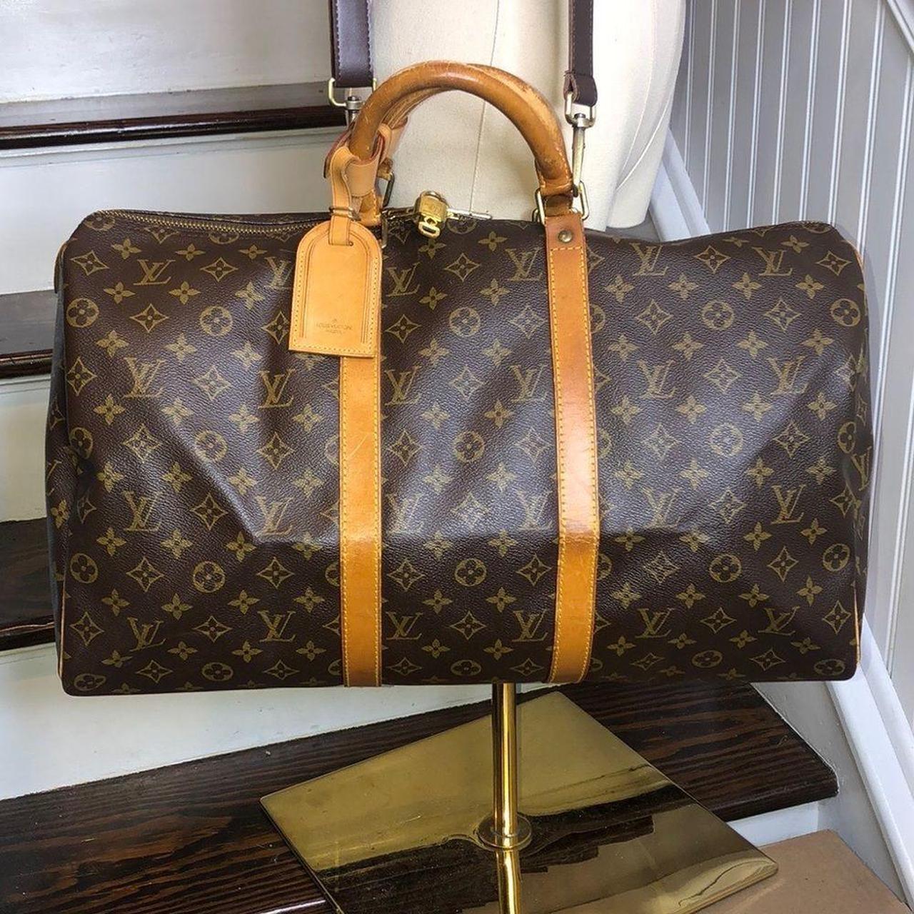 Louis Vuitton - Monogram Noe - Brown / Tan Canvas - Depop