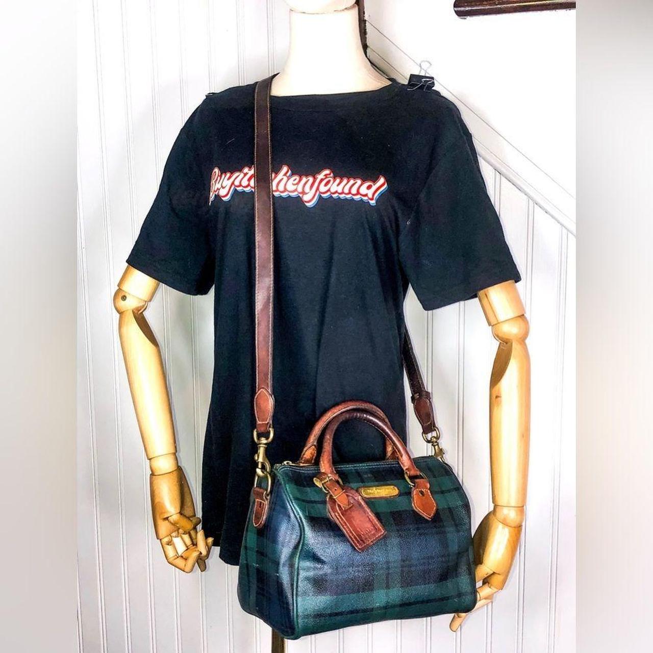 RALPH LAUREN Black Watch Plaid Speedy Small Boston | Depop