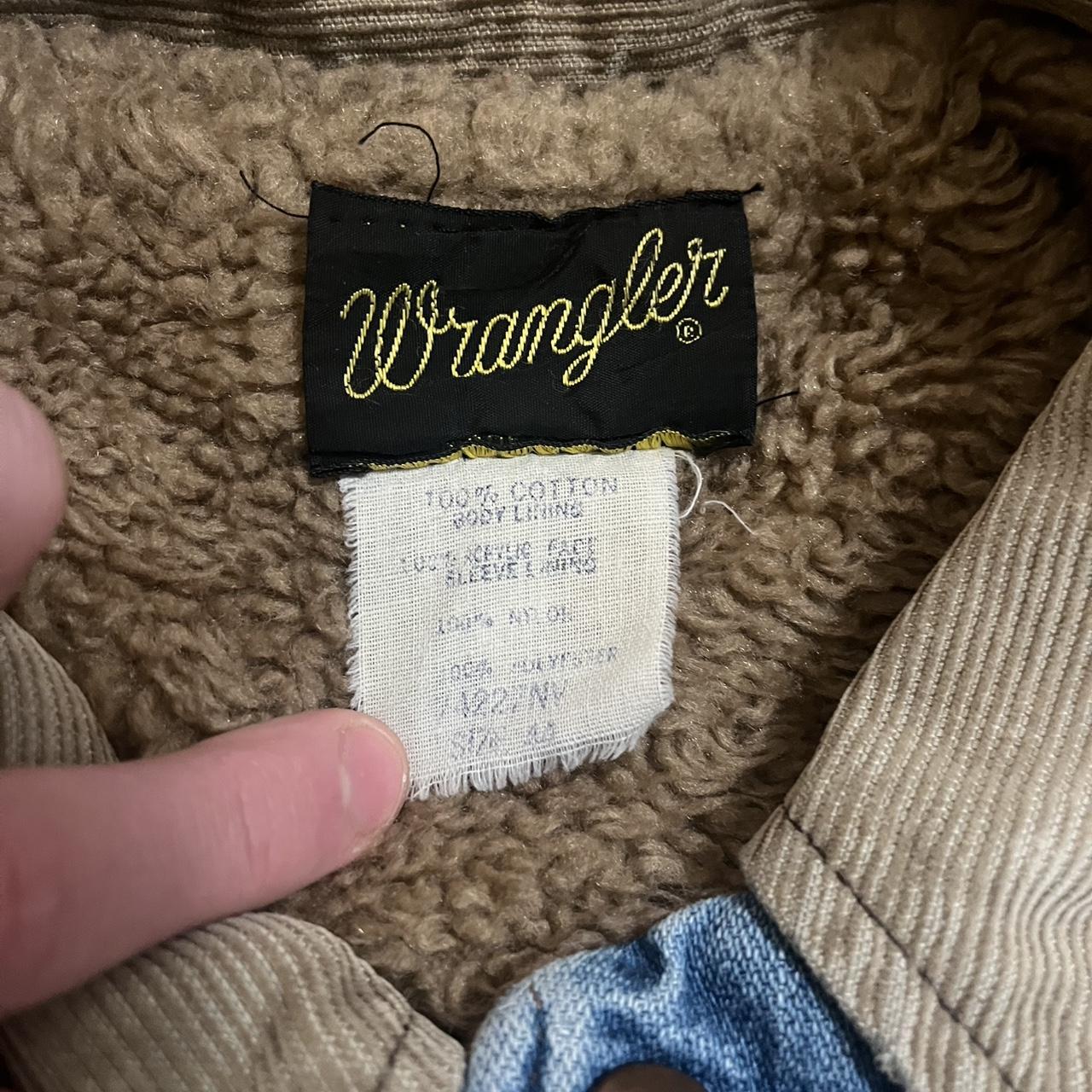 Wrangler Men's Jacket - Blue - M – 70’s Wrangler … - image 4