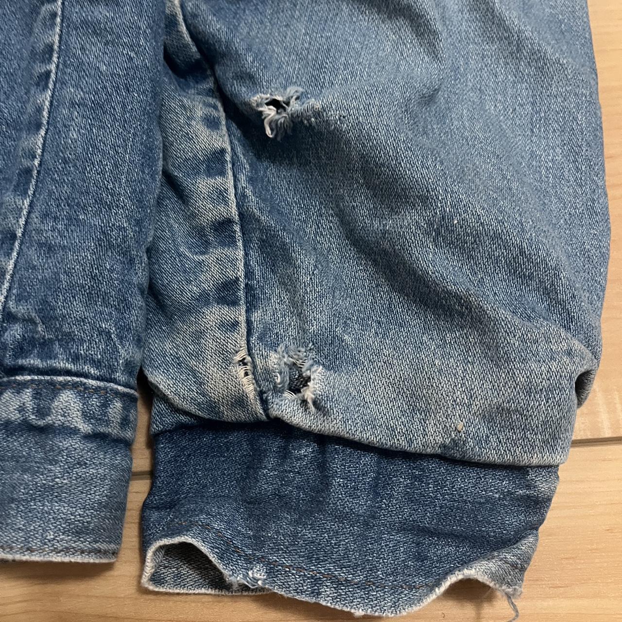 Wrangler Men's Jacket - Blue - M – 70’s Wrangler … - image 5