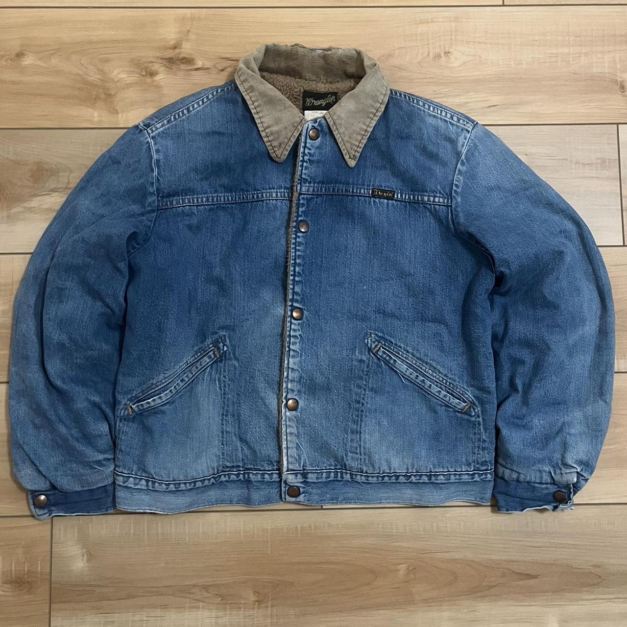 Wrangler Men's Jacket - Blue - M – 70’s Wrangler … - image 1