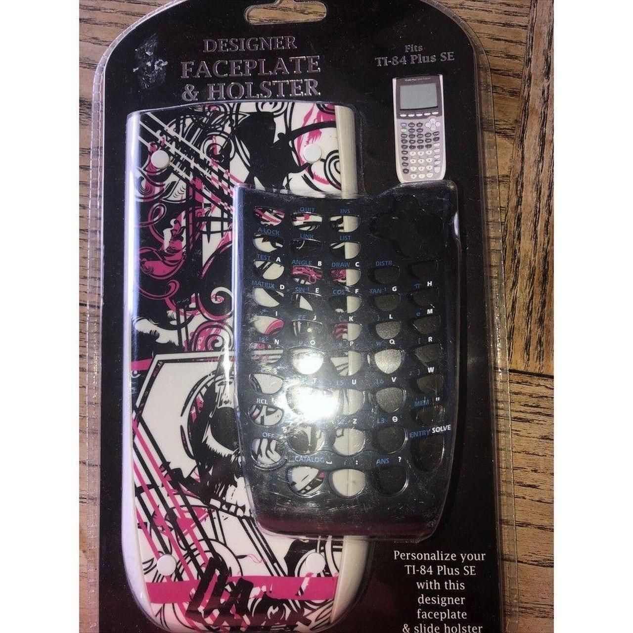 Calculator Face Plate Holder For TI-84 Plus SE Pink... - Depop