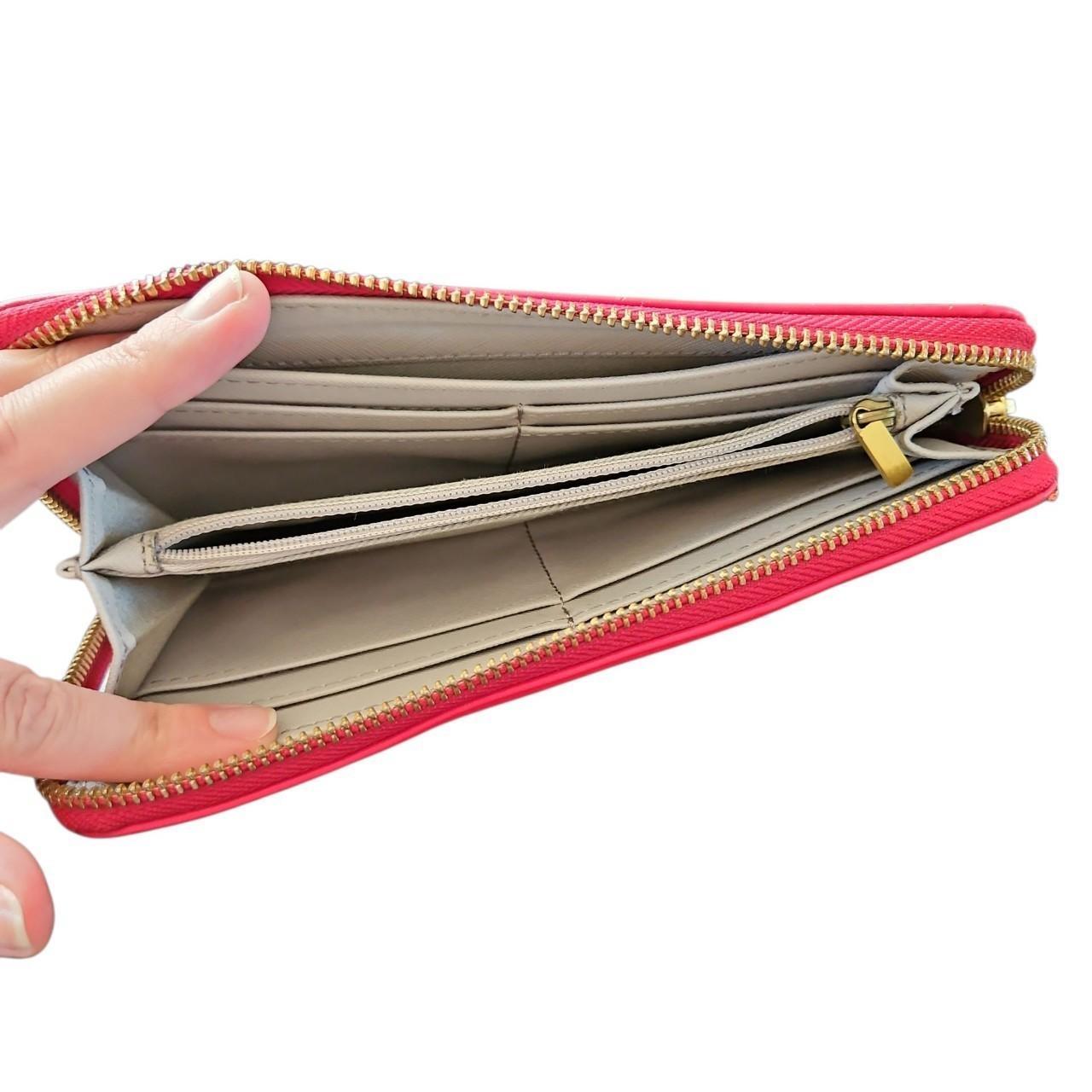 Fossil Women's Wallet - White/Red – Fossil Red Po… - image 3