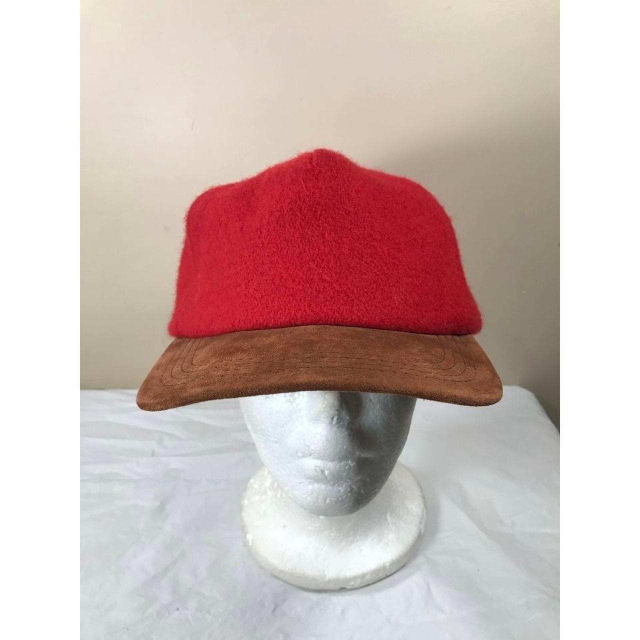 Vintage Men's Hat - Red