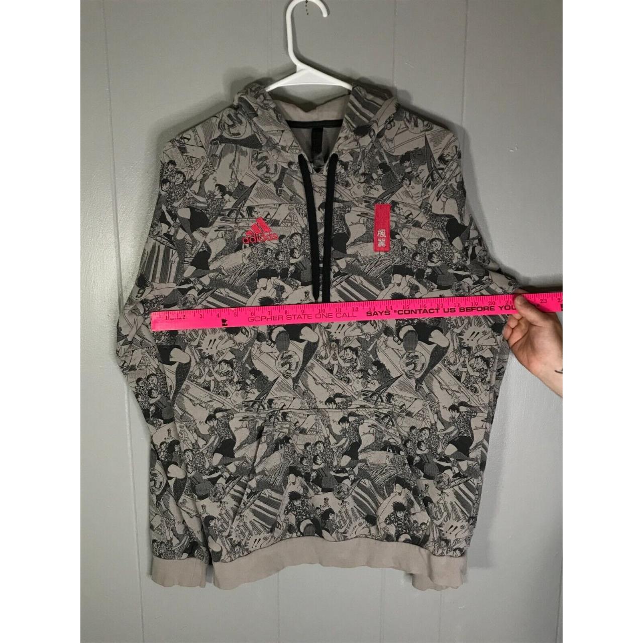 Adidas x Captain Tsubasa Hoodie Sz Medium Character