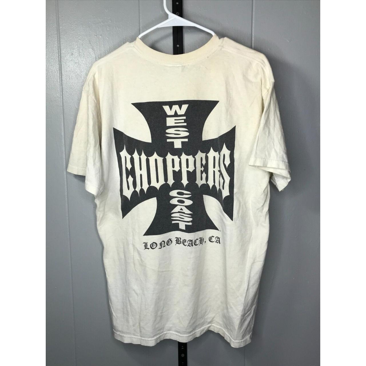 Motorcycle Apparel West Coast Choppers Iron Cross T-Shirt - Black