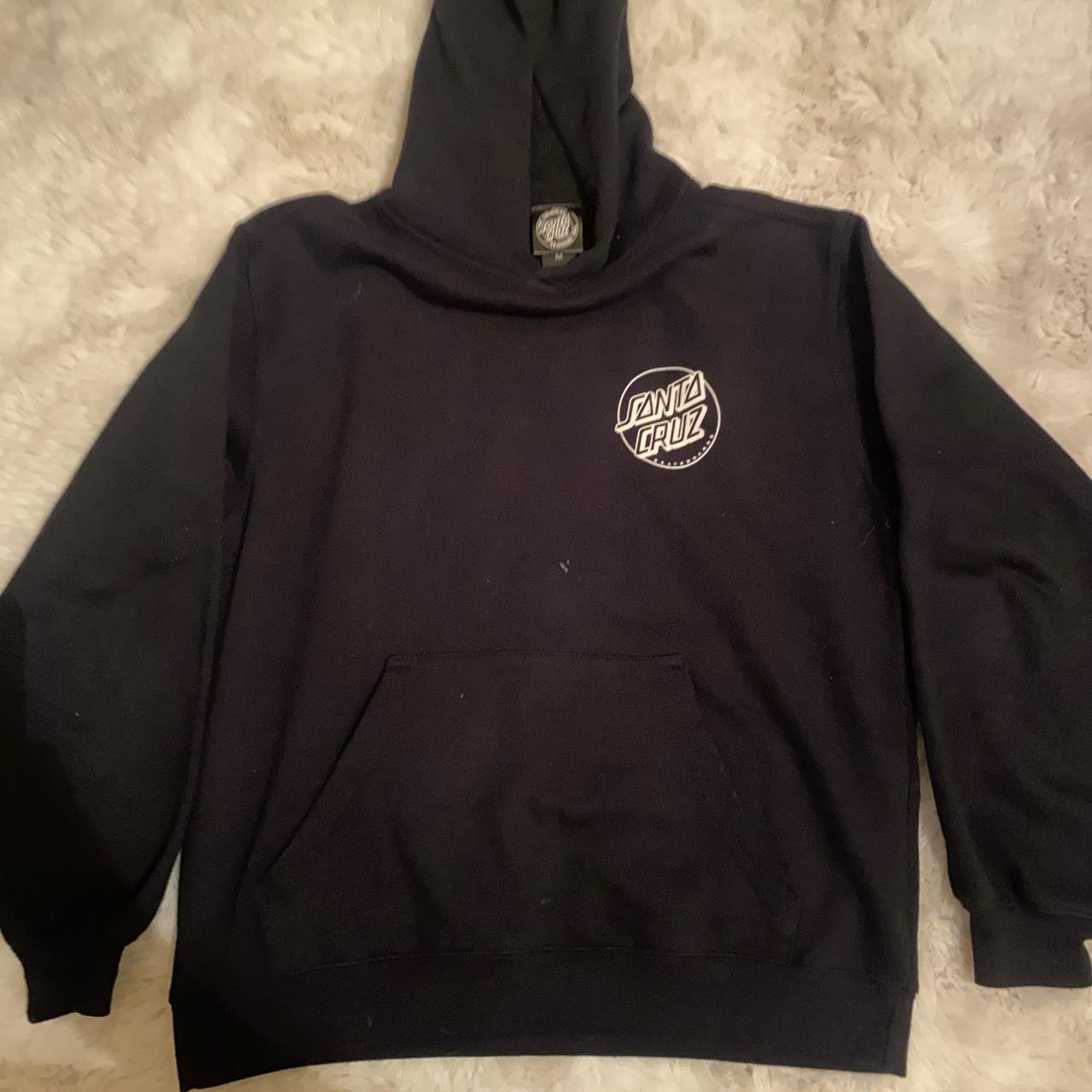 Santa Cruz hoodie perfect condition size medium... - Depop