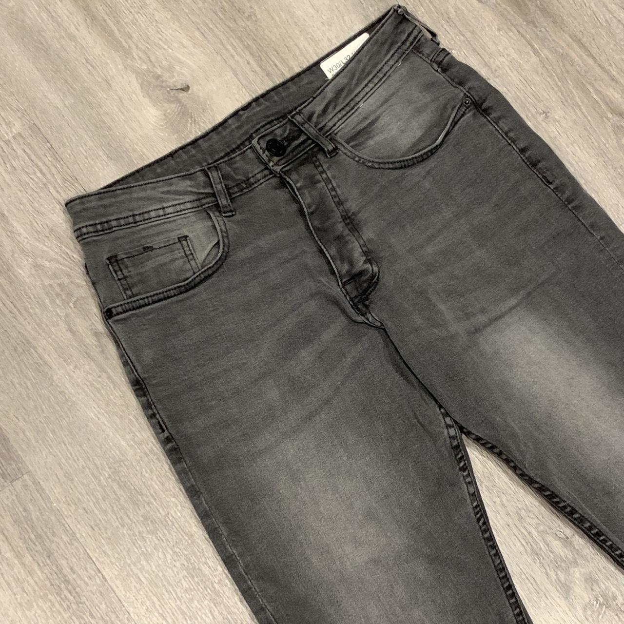 Dark Grey Denim and Co Jeans W30/L32 Slim fit Worn... - Depop