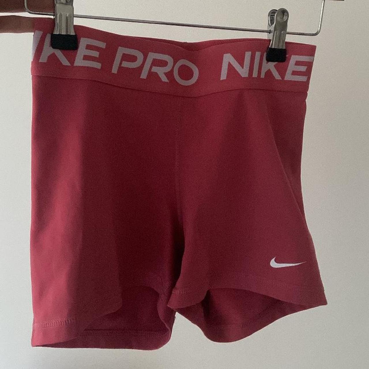 nike biker shorts pink