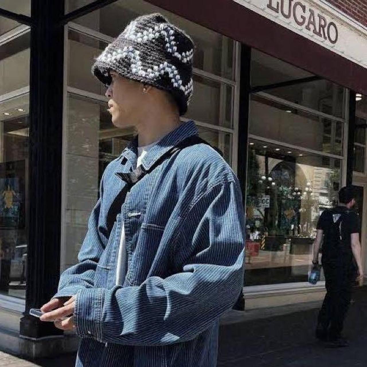 Stussy “Giza” Knit Bucket Hat super beautiful knit... Depop