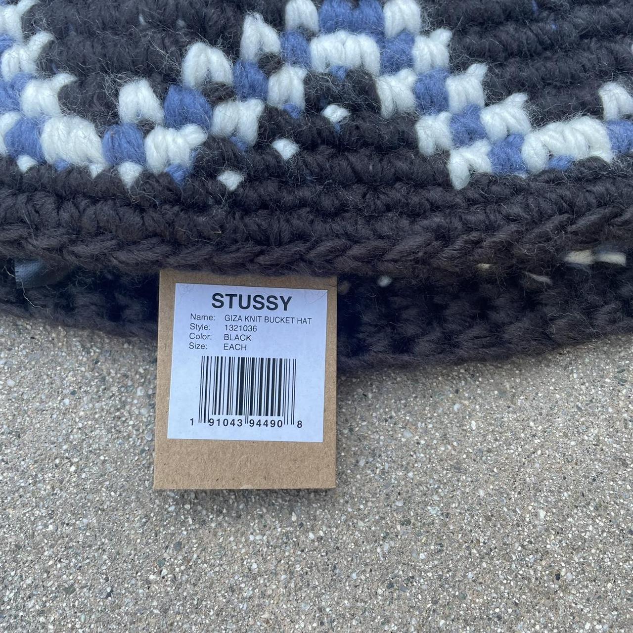 Stussy “Giza” Knit Bucket Hat super beautiful knit... Depop