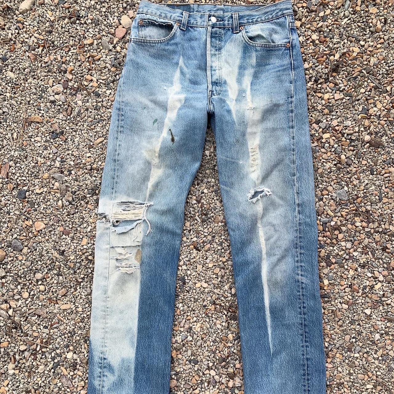 1987-1993 These vintage Levi's 501 xx jeans prob... - Depop