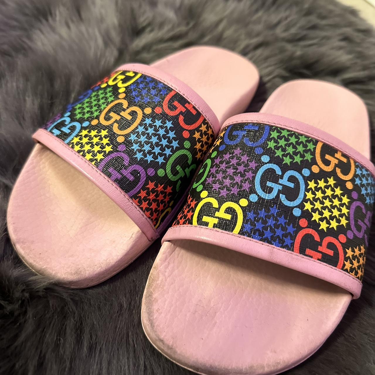 Gucci slides size 8 AUTHENTIC Depop