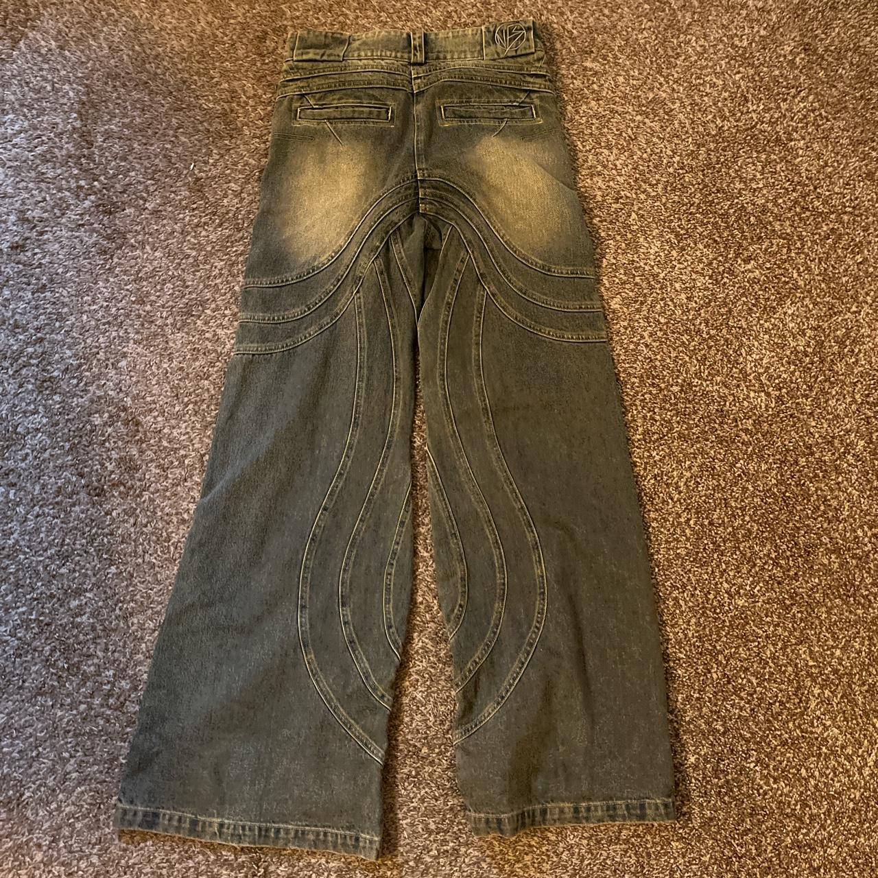 no faith studios heavy wave denim (With hand... - Depop