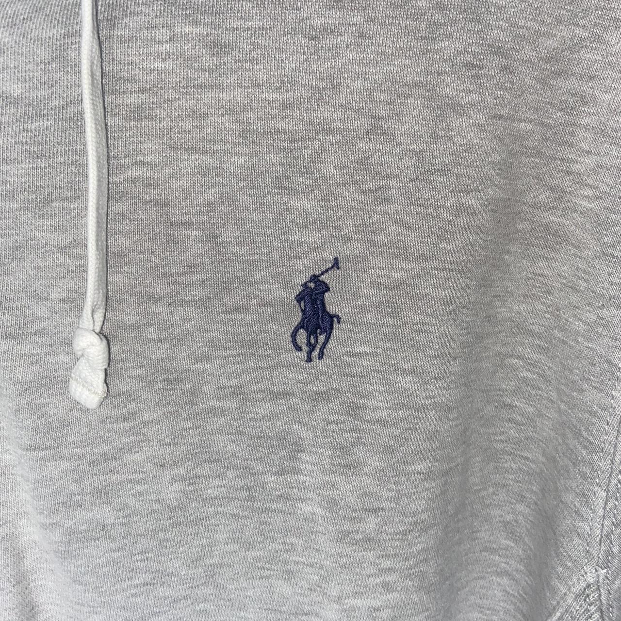 Polo Ralph Lauren Men's Grey Hoodie | Depop