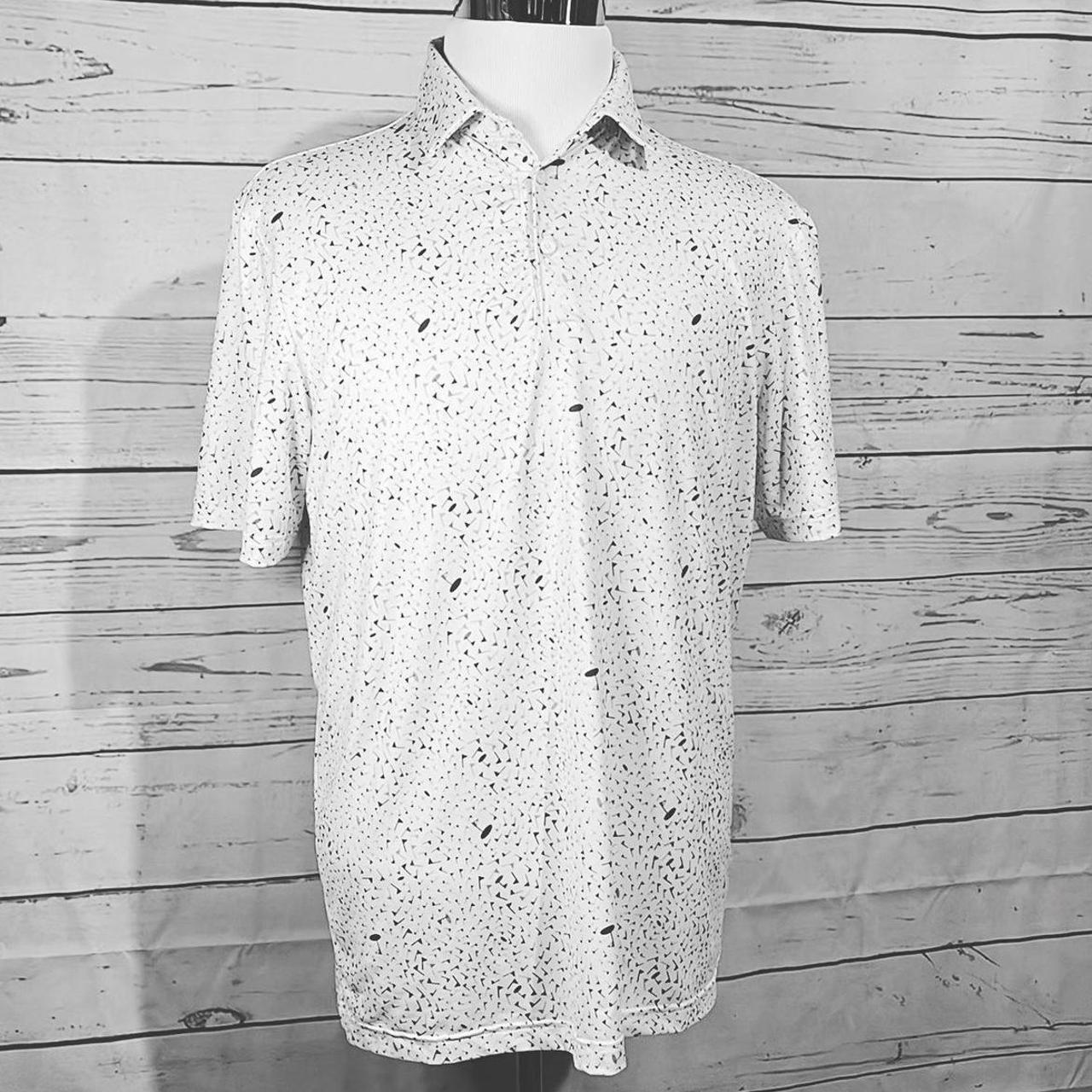 adidas Men's Flag Print Polo golf Shirt size M golf... Depop