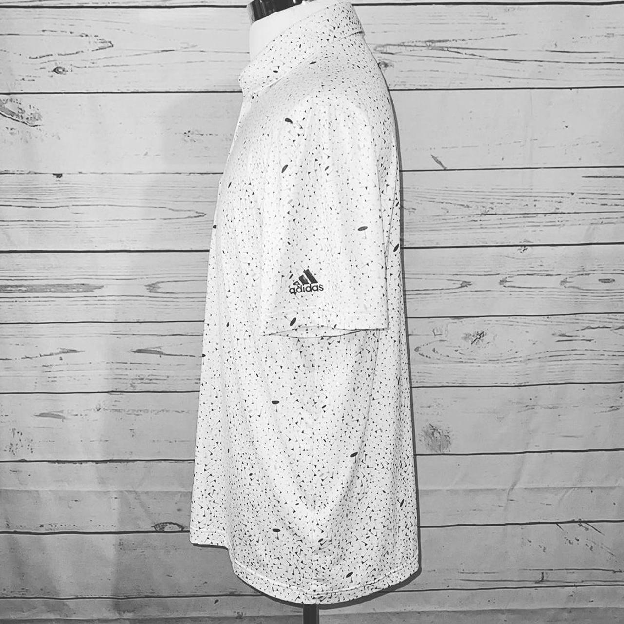 adidas Men's Flag Print Polo golf Shirt size M golf... Depop