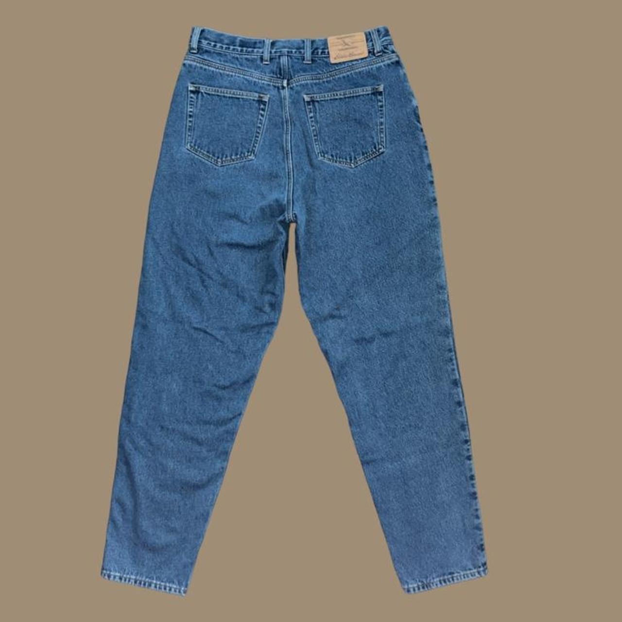 Eddie Bauer Women's Blue and Brown Jeans (3)