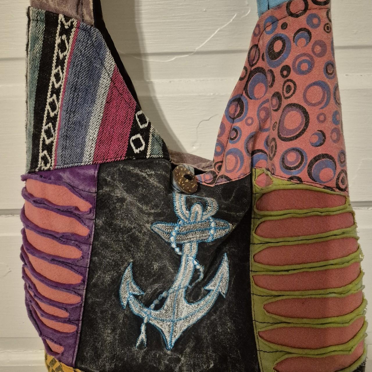 Women's Bag - Multi – Multicoloured patchwork bag… - image 2