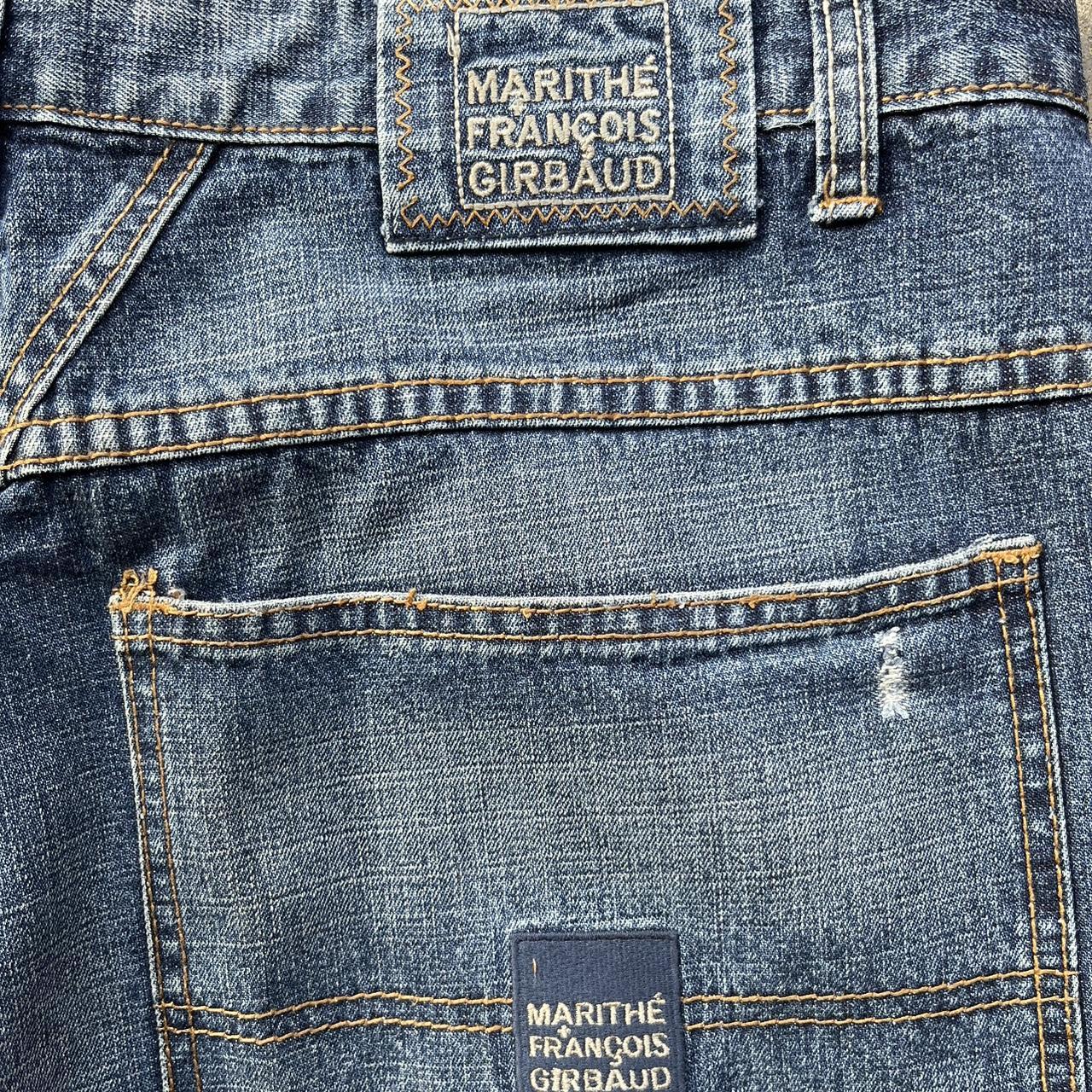 Vtg Marithe Francois Girbaud Jeans 36x32 Blue Y2k | Depop