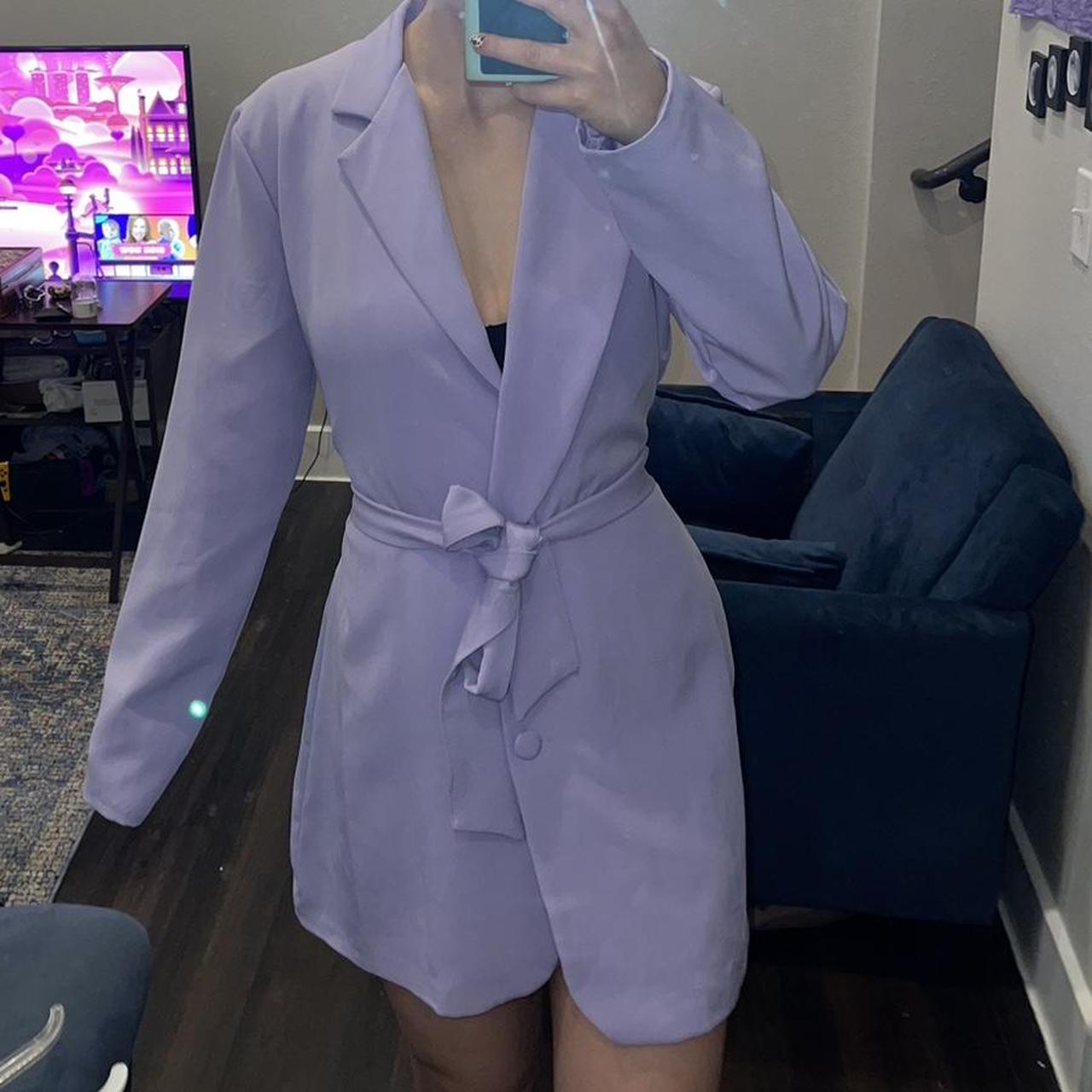 Boohoo Women's Purple Dress Depop
