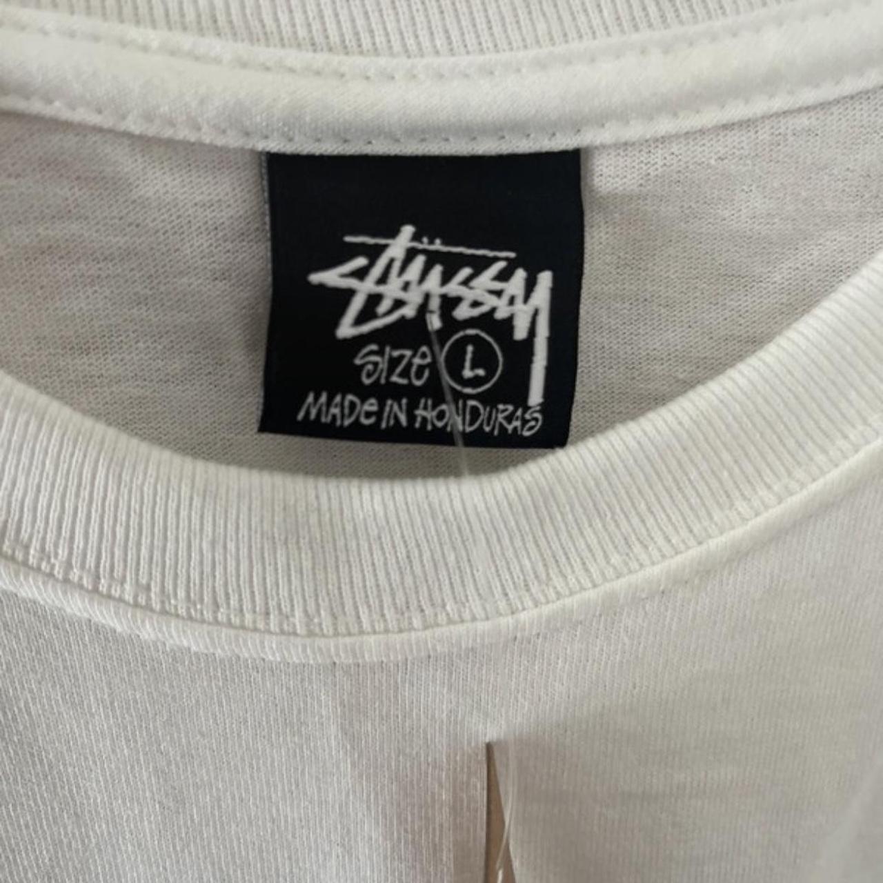 Stussy Sean Paul T-Shirt. White. Size Large. New,... - Depop