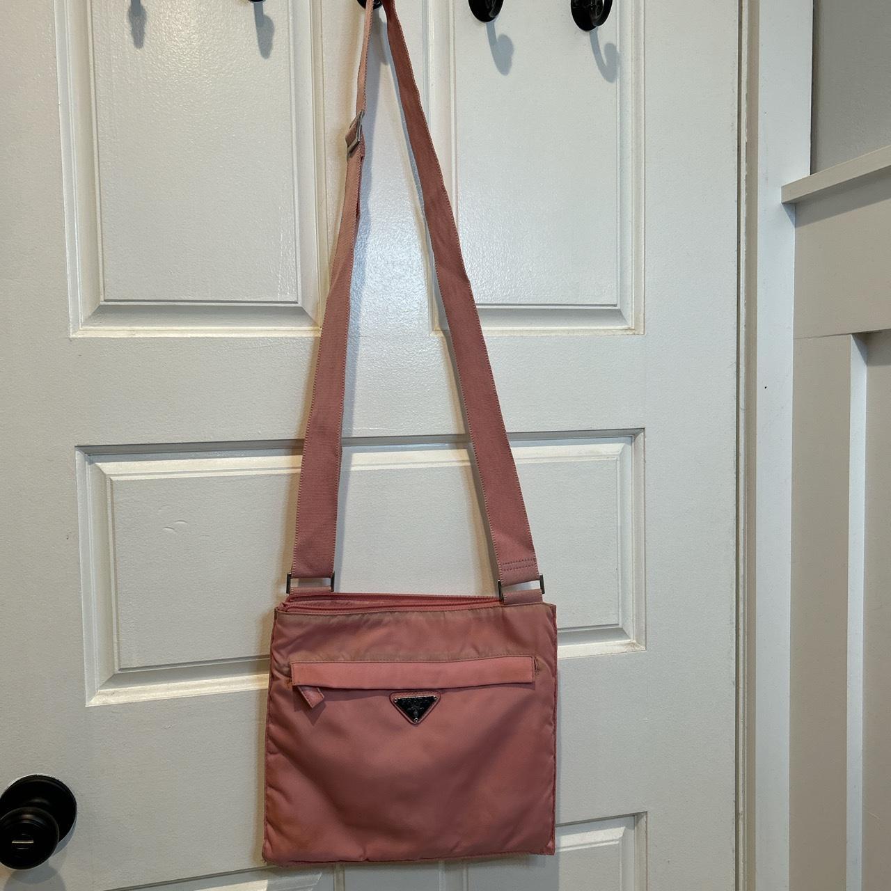 Prada pink Y2K shoulder bag! It’s giving mean girls 🩷💅🏼🫧 - Depop