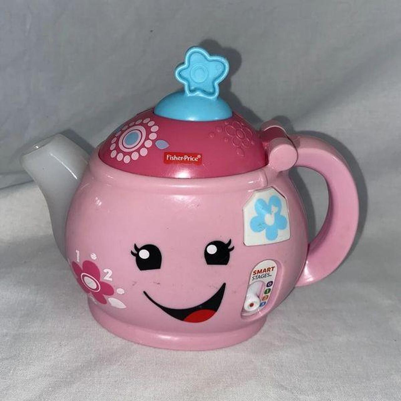 Fisher Price Laugh and Learn Pink Musical Tea Depop