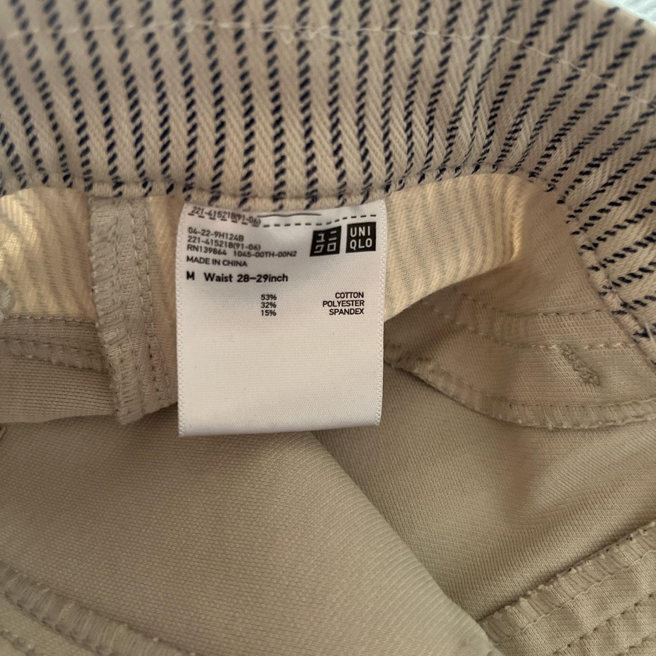 UNIQLO Ultra Stretch White Skinny Jeans/Jeggings - Depop