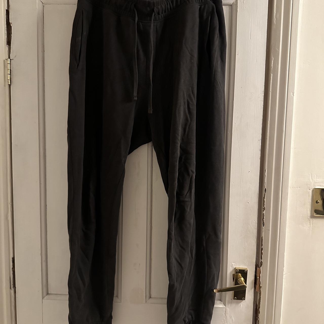 Grey Reiss jogger bottoms. Mens L Depop