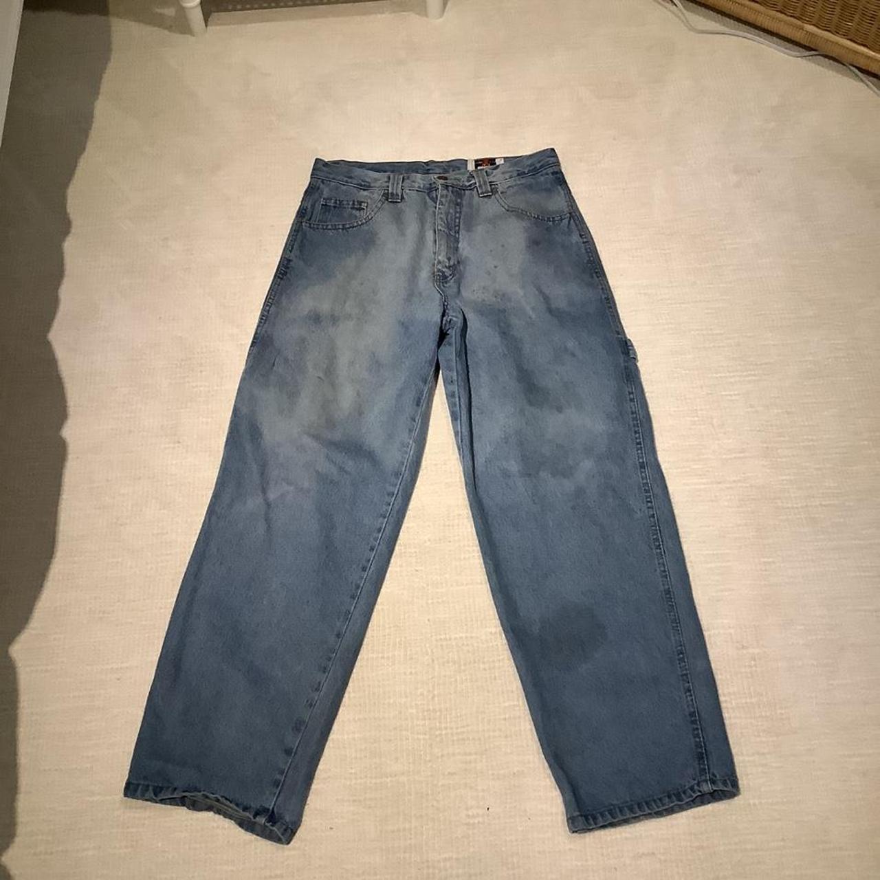 Baggy Fubu carpenter jeans Size: 34 Price... - Depop