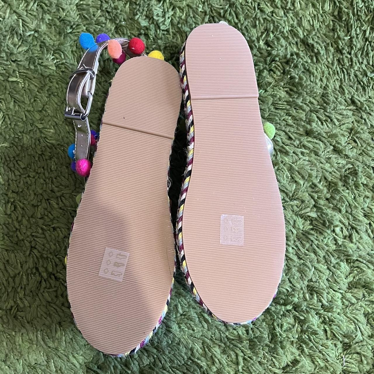 ASOS Pom Pom sandals So cute Never worn and in