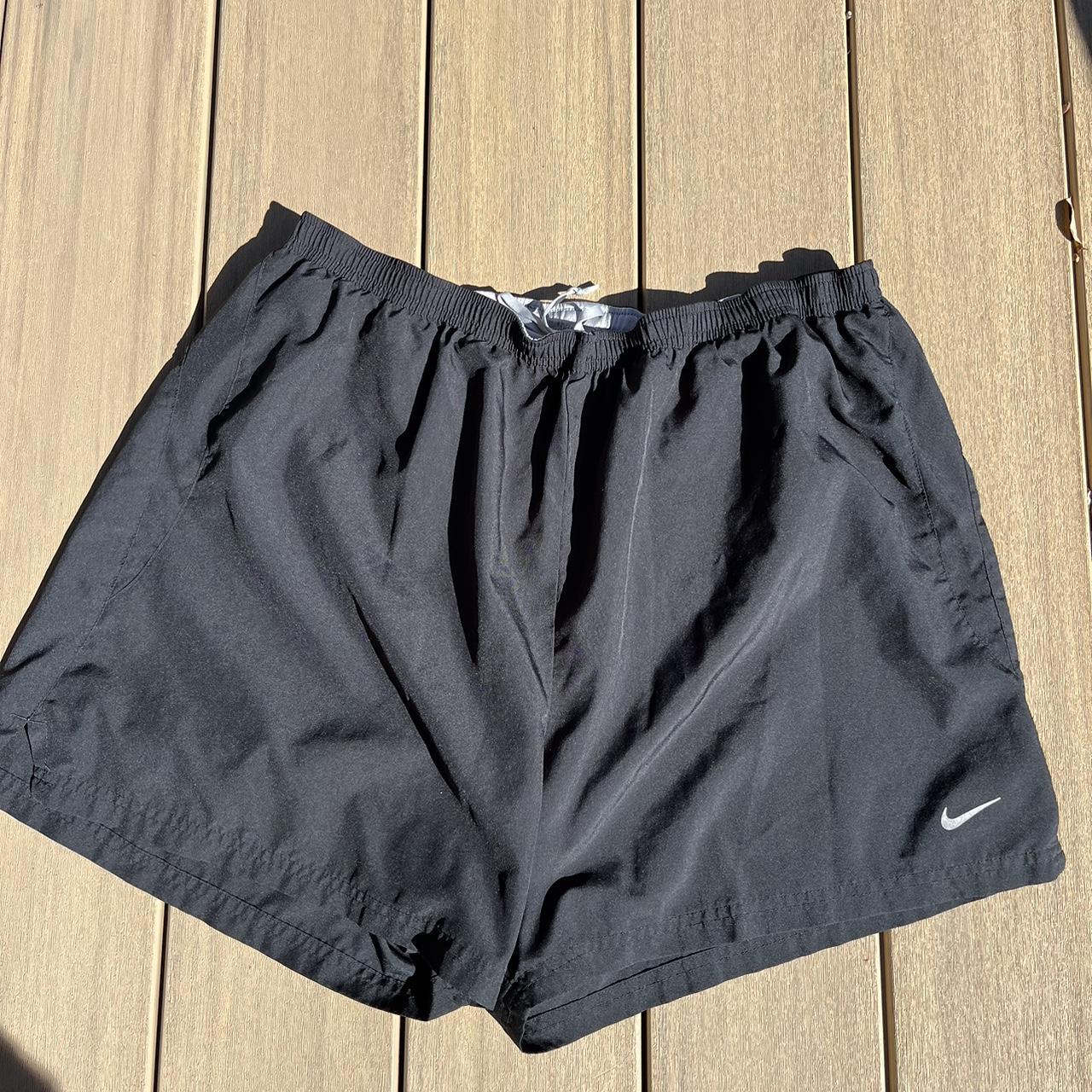 Super comfortable baggy Nike running shorts! Super... - Depop