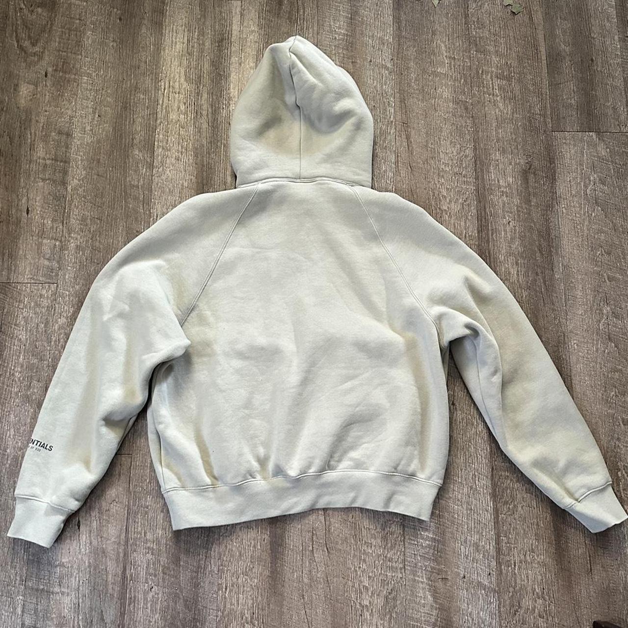 Fear of God Men's Green Hoodie | Depop