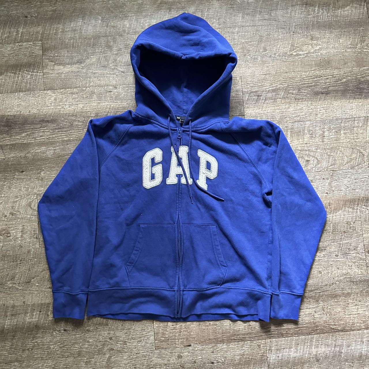 Gap Men's Blue Hoodie | Depop