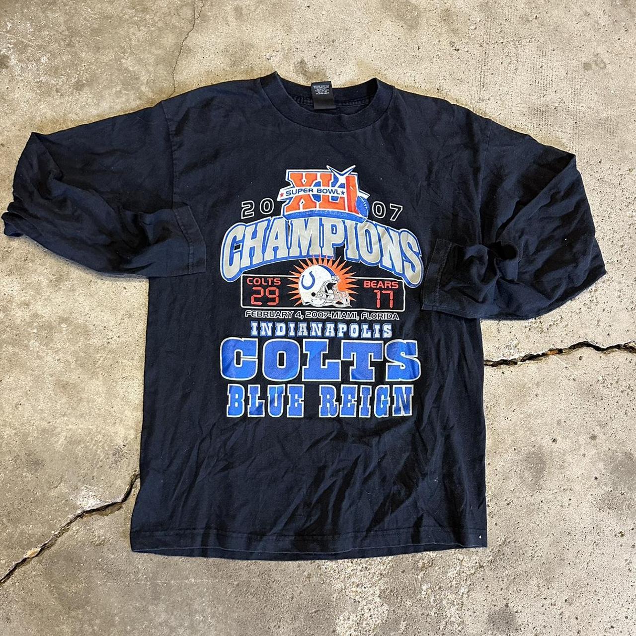 Indianapolis Colts Super Bowl XLI T-shirt - Depop