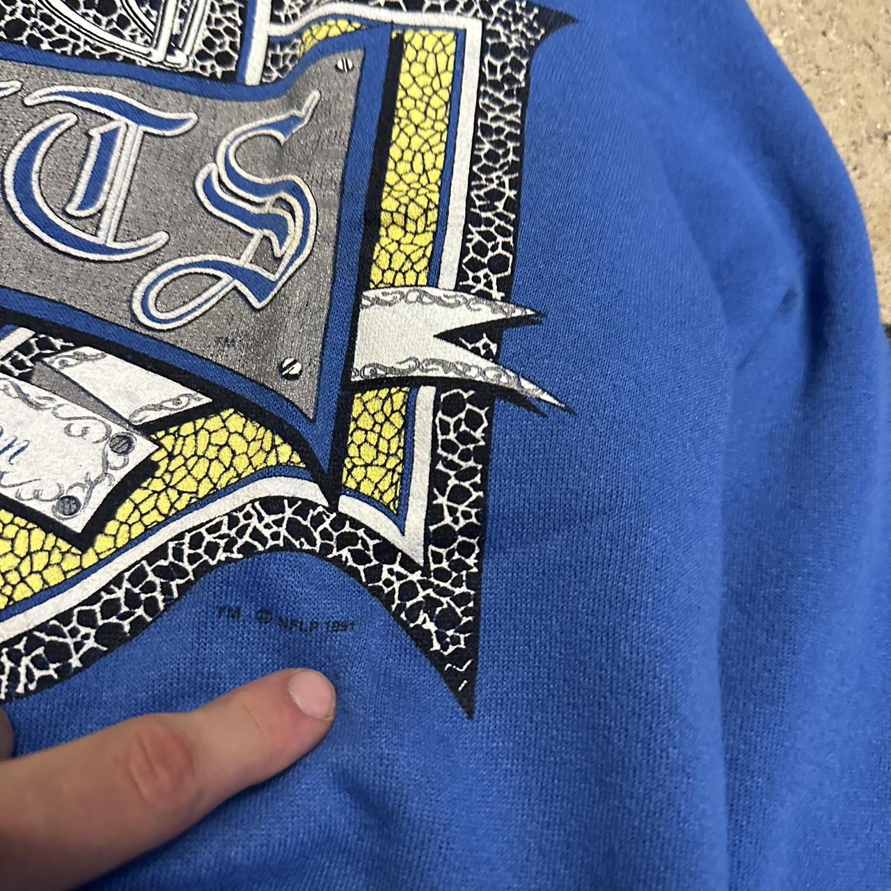 Vintage 90's Indianapolis Colts Crewneck Sweater - Depop