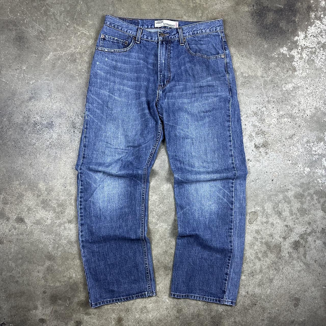Vintage y2k Faded boot cut jeans 32x32 - Depop