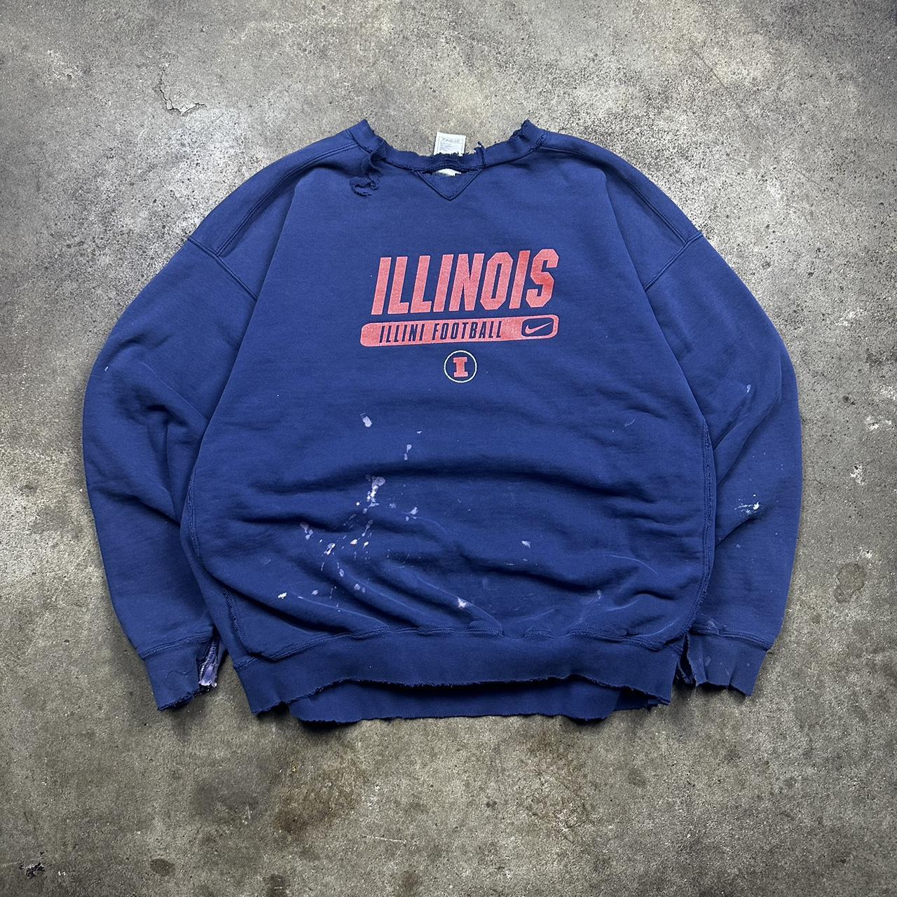 nike fighting illini sweatshirt