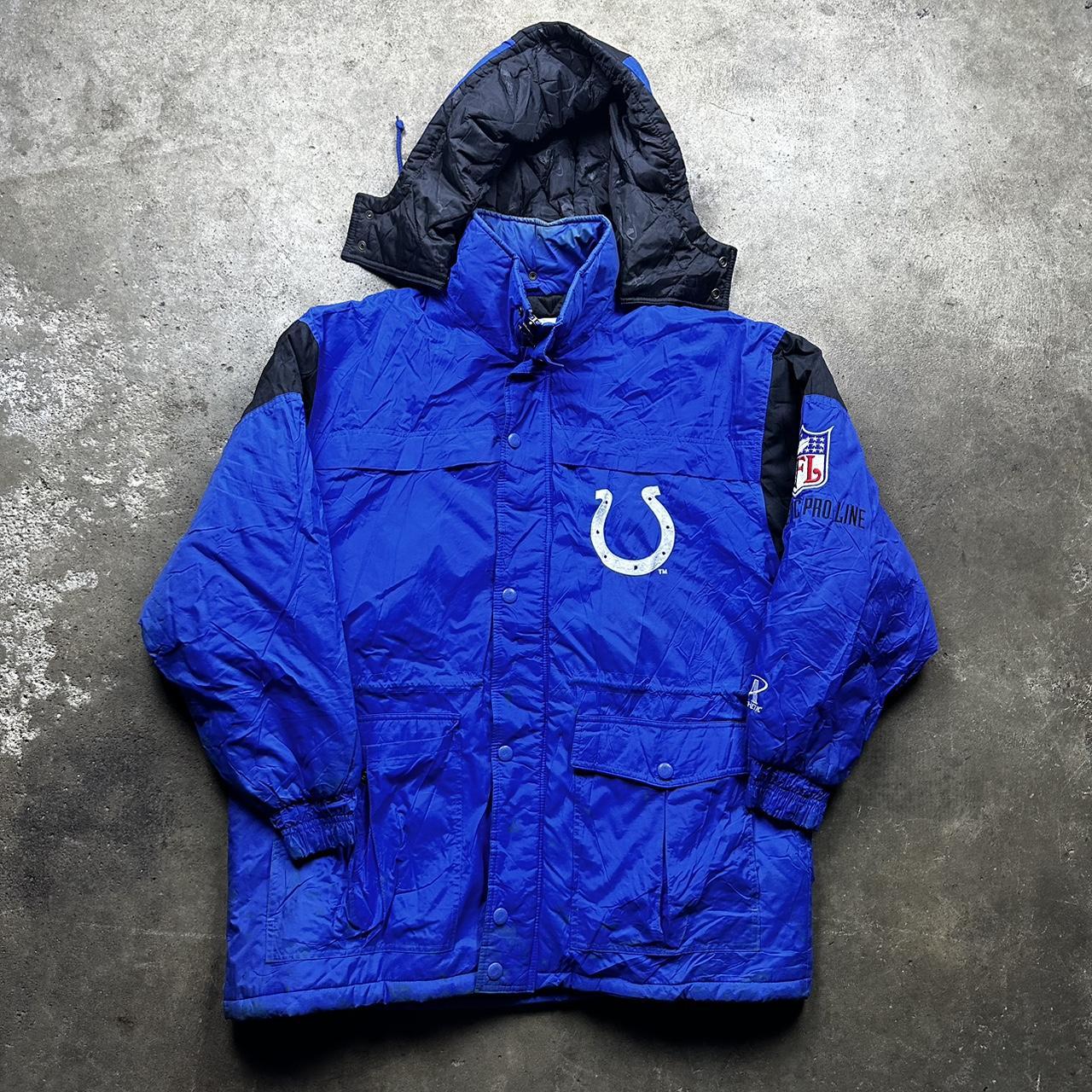 90s fashion Vintage Indianapolis Colts Padded Jacket